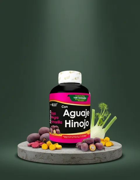 Aguaje con hinojo masticable