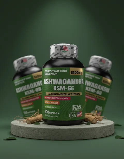 Ashwagandha en cápsulas
