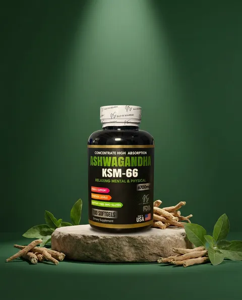 Cápsulas de ashwagandha