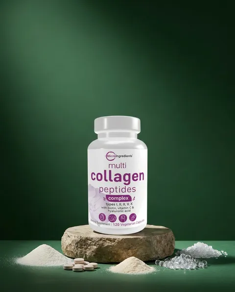 Colágeno con biotina en cápsulas