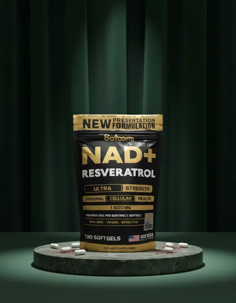 Combo de NAD+ y resveratrol