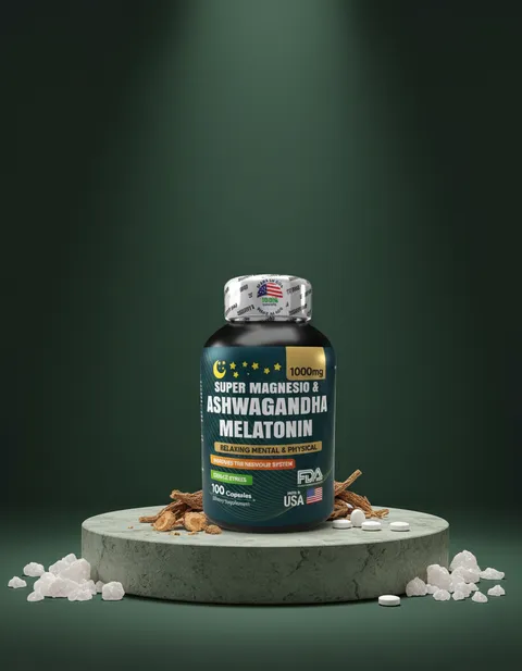 Combo magnesio y melatonina