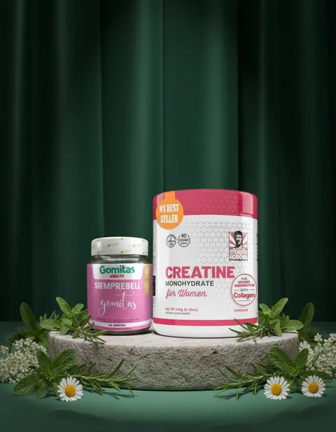 Combo mujer gomitas y creatina