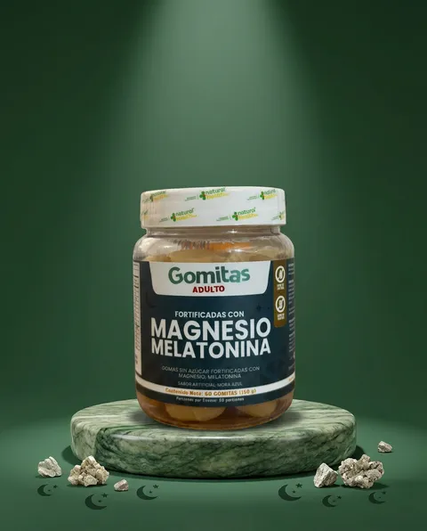 Gomitas de magnesio y melatonina
