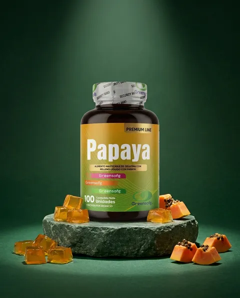 Gomitas de papaya