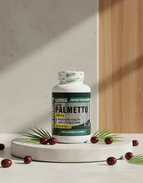 Saw palmetto en cápsulas